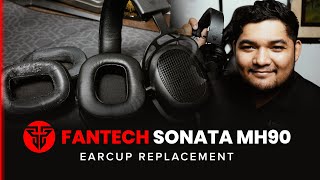 Fantech Sonata MH90 Ear Cup Replacement Repair [upl. by Ivette]