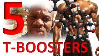 5 quotNaturalquot Testosterone Boosters  Bodybuilding Secrets [upl. by Idnas]