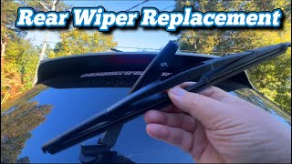 DIY 30 Second Rear Wiper Replacement [upl. by Cliff]