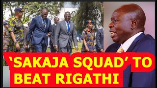 😭😭😭 RIGATHI IN DEEP TRÓUBLE AS SAKAJA SQUAD IS FORMED TO DISRUPT CHAOTICALLY HIS RALLIES IN NAIROBI🔥 [upl. by Ahseiat]