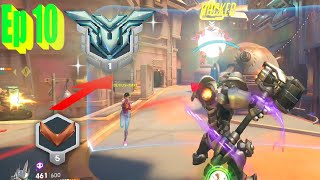 Ep 10 OW2 Bronze to GM Reinhardt Only [upl. by Pharaoh]