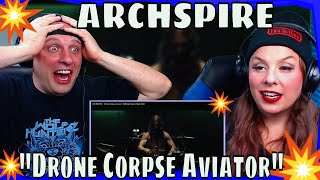 reaction ARCHSPIRE  quotDrone Corpse Aviatorquot Official Music Video 2021 [upl. by Subocaj]