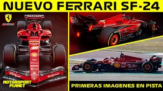 🚨NUEVO FERRARI SF24 🚀 REDISEÑO COMPLETO en MARANELLO 🔥 ANALISIS TECNICO y 1ras IMAGENES en PISTA✨ [upl. by Willi495]