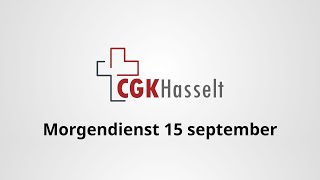 Next Level dienst 15 september 2024  Koningskerk CGK Hasselt [upl. by Atinrahs]