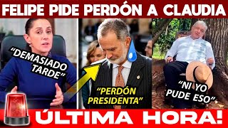 VIENRES TOMALAAAA DE RODILLAS REY PIDE PERDÓN CLAUDIA LO DEJA EN VISTO SALIÓ MAS DURA QUE AMLO [upl. by Isaak763]