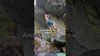 v10 Climbed FAST  Green Street Hooligans v10  Gold Bar WA bouldering climbing rockclimbing [upl. by Conias]