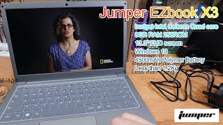 Jumper EZbook X3 Laptop 8GB RAM 256GB ROM what can it do [upl. by Assenna]