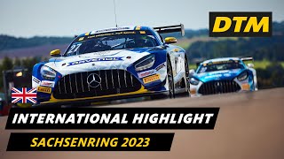 DTM Sachsenring  International extended Highlight [upl. by Bunce]