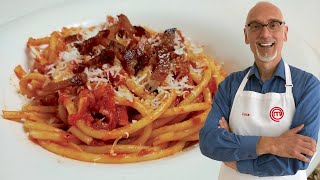 PASTA ALLA AMATRICIANA  Ricetta Originale [upl. by Ttocserp]