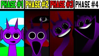 Phase 1 VS Phase 2 VS Phase 3 VS Phase 4 in Incredibox Sprunki [upl. by Hortensia704]