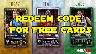 NBA 2K MOBILE  WORKING CODE 2023 MAY FREE CODE AND ENERGY [upl. by Marcy]