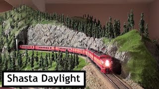 Southern Pacific Railroad in the Cascades  Part 4 the Shasta Daylight [upl. by Jozef]