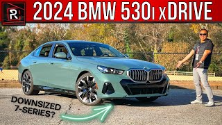 The 2024 BMW 530i xDrive Is A Well Executed Turbo Hybrid Sport Luxury Sedan [upl. by Halvaard706]