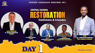 DAY1 OF CENTRAL UGANDA RESTORATION CONFERENCE WITH BP LAMECH NATUKWATSA IN RWAKALOLORAKAI DISTRICT [upl. by Damalis]