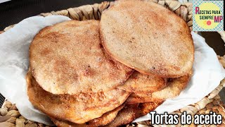 TORTAS de Aceite de Oliva tipo Inés Rosales Receta Tradicional [upl. by Catherine]