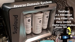 Reverse Osmosis Water Filtration System  Compact Fast amp Tasty [upl. by Hildy27]