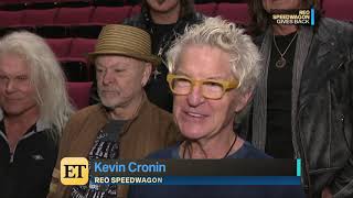 REO Speedwagon on Entertainment Tonight aired 1182019 [upl. by Nicholle]