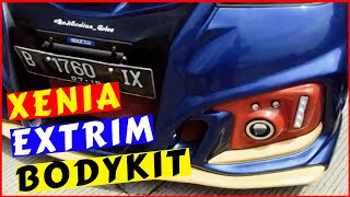 Modifikasi Mobil Xenia Ceper Extrim Bodykit Sticker Karakter [upl. by Aneral]