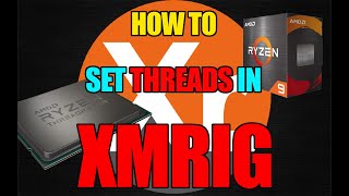 How To Set Threads In XMRIG  CPU MINING [upl. by Anitnamaid]