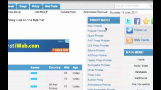 Free Proxy Sites [upl. by Anyzratak]