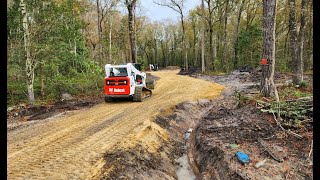 Installing New Driveway on Very Low Property [upl. by Atalie]