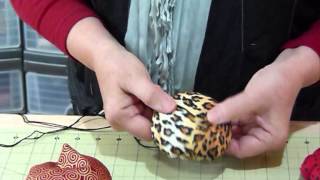 How to make a Round Pin Cushion using 5quot squares  Quilting Tips amp Techniques 112 [upl. by Remos]