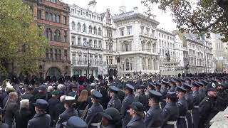 March past of the Royal British Legion at the Cenotaph Remembrance Sunday 2022 [upl. by Parrish]