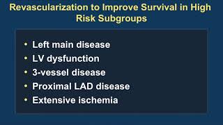 Ischemia trial Take home message for the InterventionalistSripal Bangalore MD [upl. by Abbotsun]