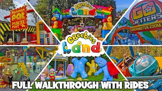 CBeebies Land Full Walkthrough With Every Ride Alton Towers Oct 2022 4K [upl. by Etsirk]