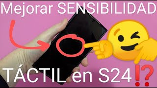 📱👈 ACTIVAR SENSIBILIDAD TÁCTIL en SAMSUNG GALAXY S24 S24 PLUS y S24 ULTRA [upl. by Cecilio]