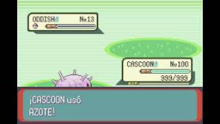 POKEMON EMERALD  CASCOON  AZOTE  FLAIL [upl. by Luemas605]