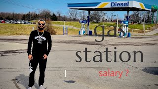 A day on gas station ⛽️ Salary 🇺🇸💵 [upl. by Undis995]