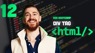 Hur du använder Divtaggen i HTML  Kod Bootcamp Del 12 på svenska [upl. by Agnes]