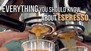 ESPRESSO EXTRACTION THEORY How to Dial in Espresso Like a Pro pt 1 [upl. by Nyleak]