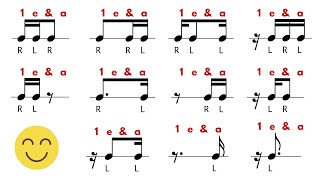 Common 16th Note Rhythms  11 Easy Sight Reading Exercises To MASTER Them 🎵👌 [upl. by Anilegnave]