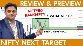 Nifty அடுத்த Target என்ன  Review amp Preview  Nifty amp Bank Nifty [upl. by Smoot]