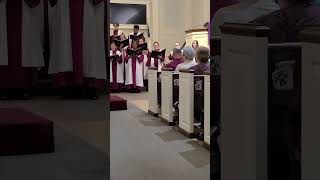 LenoirRhyne A Cappella Choir at St Marks Lutheran Church [upl. by Elegna]