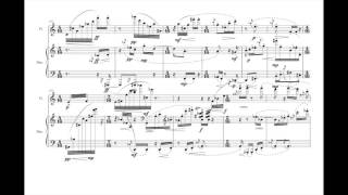 ScoreFollow Sonatine for flute and piano  Pierre Boulez [upl. by Leonhard922]