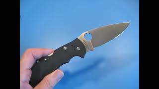 Spyderco Manix C95 Heavy Duty Folder Deutsch  German [upl. by Alfi]