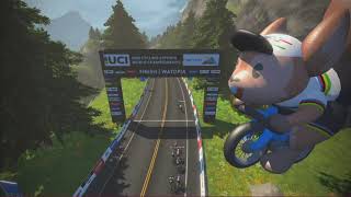 The 2020 UCI Cycling Esports World Championships  Highlights [upl. by Mccowyn]