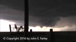 Tornado South of Texline TX 51616 [upl. by Ardnoid]