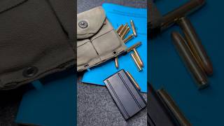 M1 Carbine Magazine Loading firearmhistory weaponhistory asmr militaryhistory ww2 vintagegun [upl. by Idel]