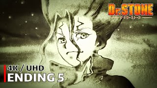 Dr Stone  Ending 5 【Suki ni Shina yo】 4K  UHD Creditless  CC [upl. by Hamlen]