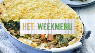 Het Weekmenu 2  Gehaktschotel met puree  Dagny Ros Asmundsdottir [upl. by Lindsy]