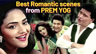 Rishi Kapoor amp Madhoo Superhit Romantic Scenes  Prem Yog  Bollywood Romatic Movie [upl. by Ykcin805]