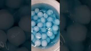 BlueKeroseneMothBalls ASMR ❤️✨🛢️⚪🧿mothballskerosenetrendingviralshortsasmrytfypsatisfying [upl. by Irianat740]