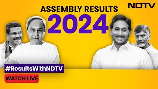 Assembly Election Results 2024 LIVE  Andhra Pradesh Results  Odisha Election Results  NDTV 24x7 [upl. by Acnaiv]