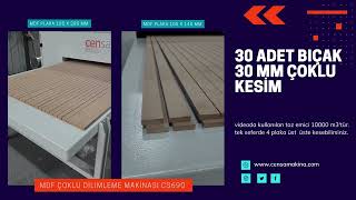 Censa Makina Mdf Çoklu Dilimleme Makinası CS960 [upl. by Nnaytsirk]