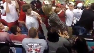 Alabama Fan SHOOTS Auburn Fan [upl. by Ardnohsed]