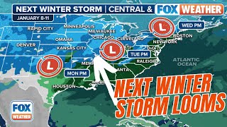 Another Massive Winter Storm Looms For Eastern Half Of US After Weekend Noreaster [upl. by Kellina]